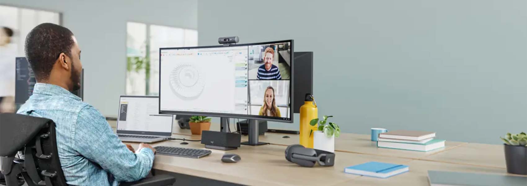 Logitech - Webcam individuelle